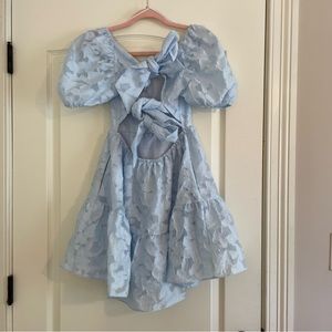 Floral Babydoll Bow Back Dress